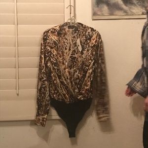 Top with snap underwear